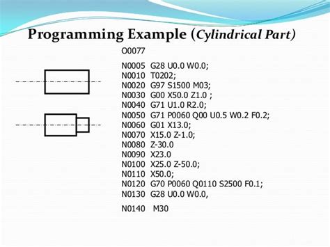 cnc machine programming codes pdf|cnc lathe programming example PDF.